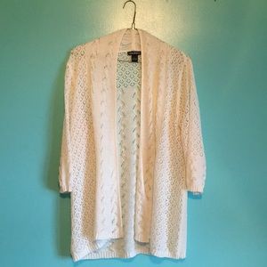 Perfect white cardigan